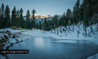 Sankri (6400Ft.) to Juda Ka Talab (9,000 Ft. /5km Trek/approx. 5-6hrs).